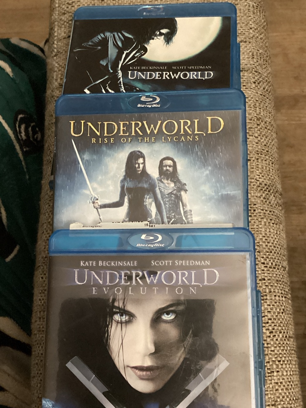Underworld Trilogy Blu-ray Collection - Blue
